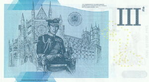 PNew (A3) Great Britain - King Charles Testnote